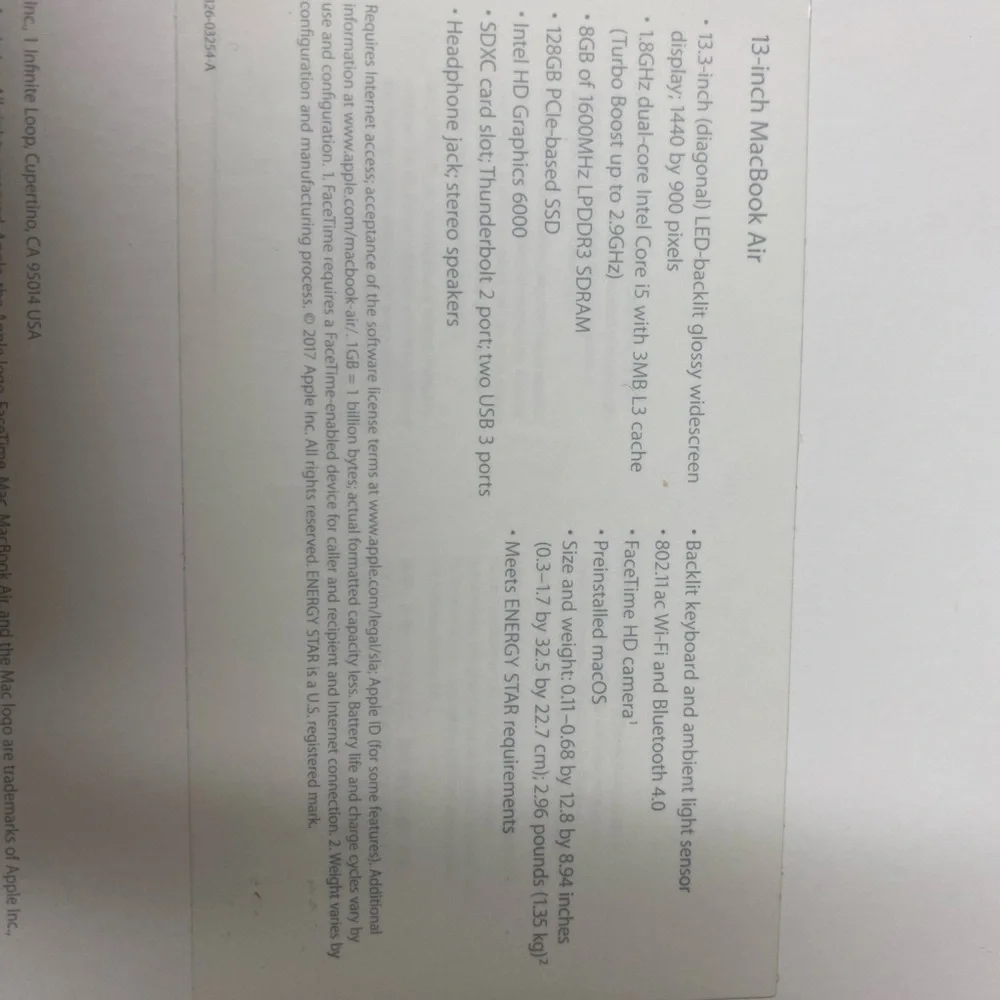 Apple MacBook Air - Sleek Silver Design